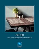 Matteo - kreative Tischsets aus Vinyl