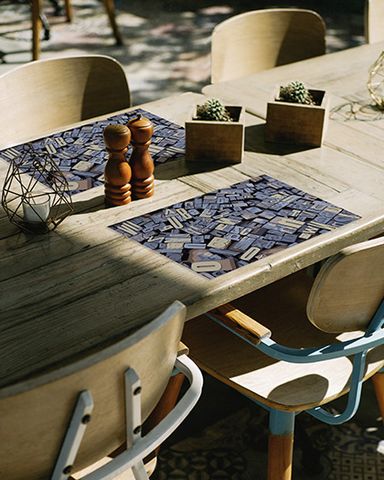 Matteo kreative Tischsets aus Vinyl von Contento