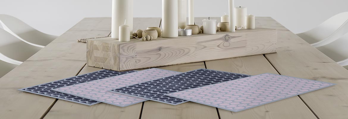 Matteo - Vinyl Tischsets Scandinavian Style von Contento