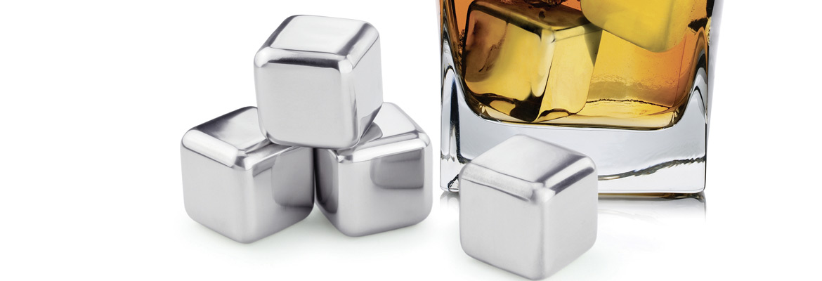 Ice Cubes Edelstahleiswürfel von Contento